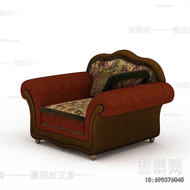 European Style Single Sofa