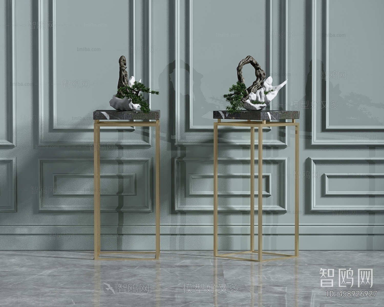 New Chinese Style Bonsai