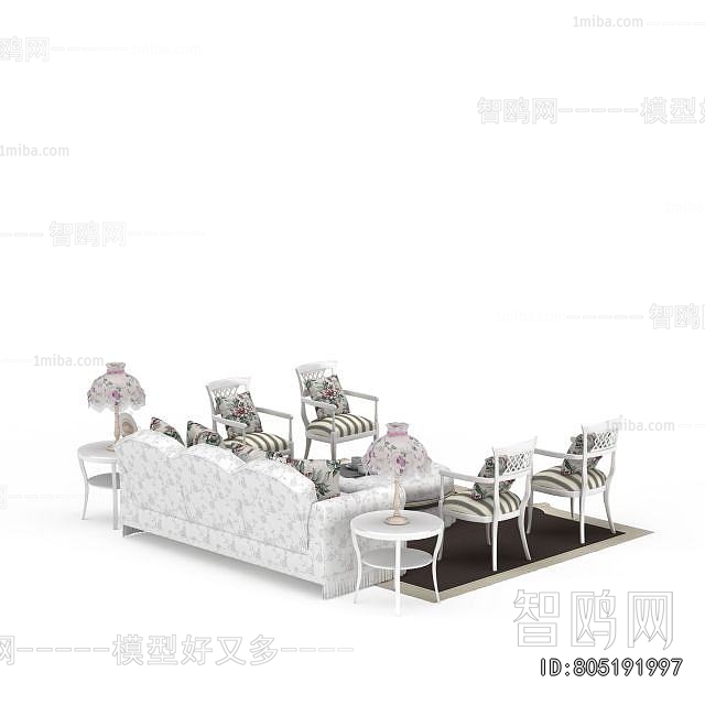 European Style Sofa Combination