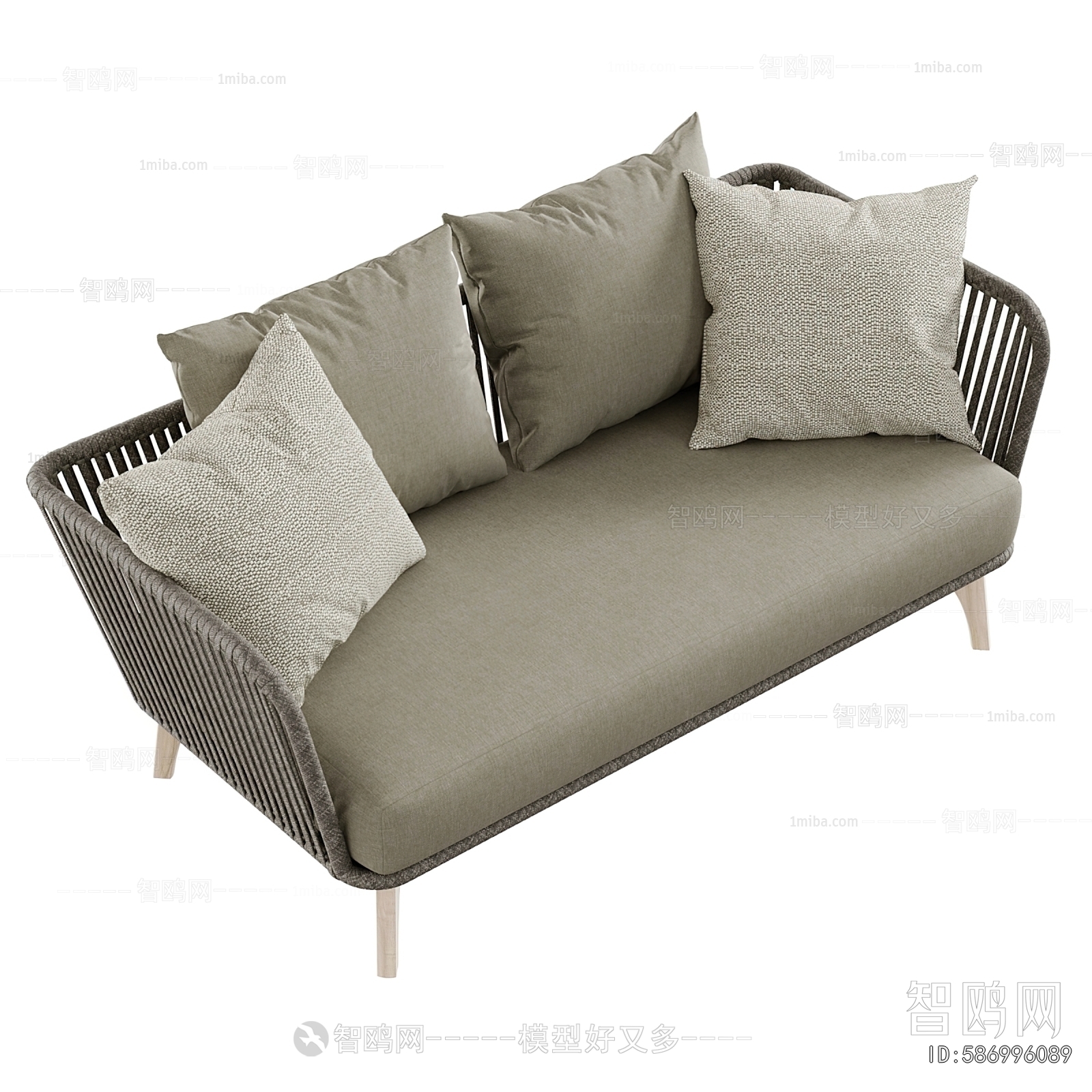 Modern Multi Person Sofa