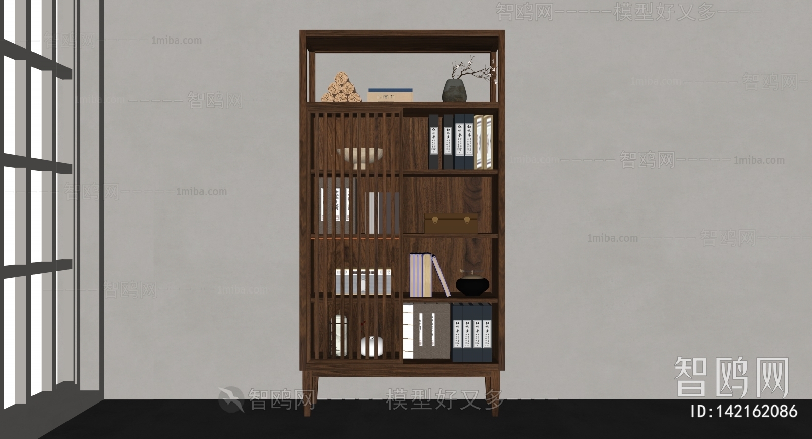 New Chinese Style Bookcase