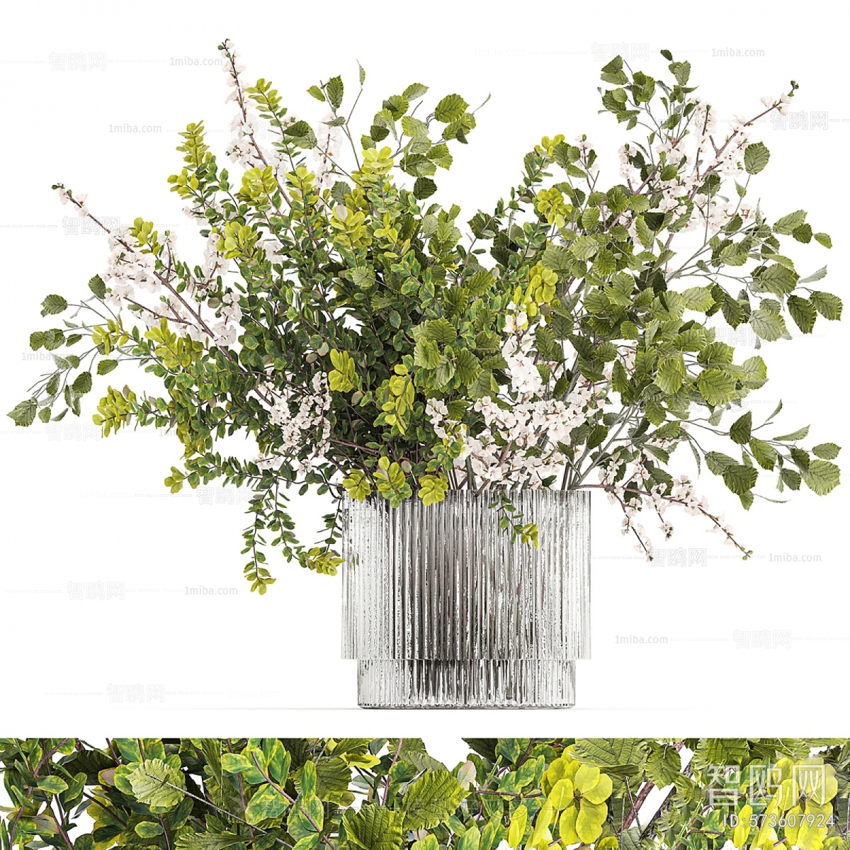 Modern Aquatic Green Plant