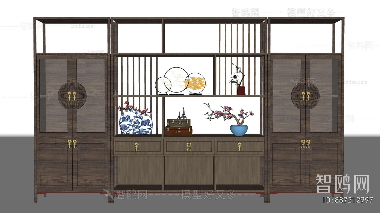 New Chinese Style Antique Rack