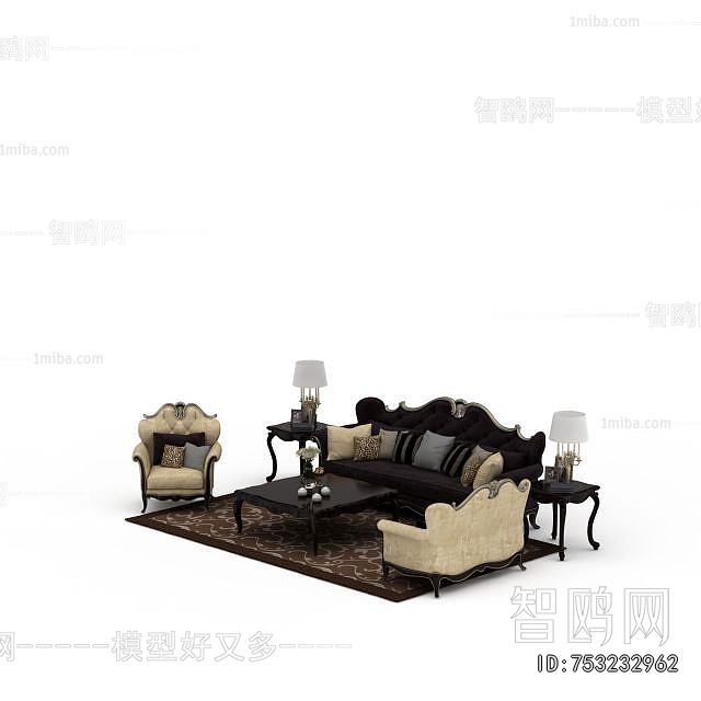 European Style Sofa Combination