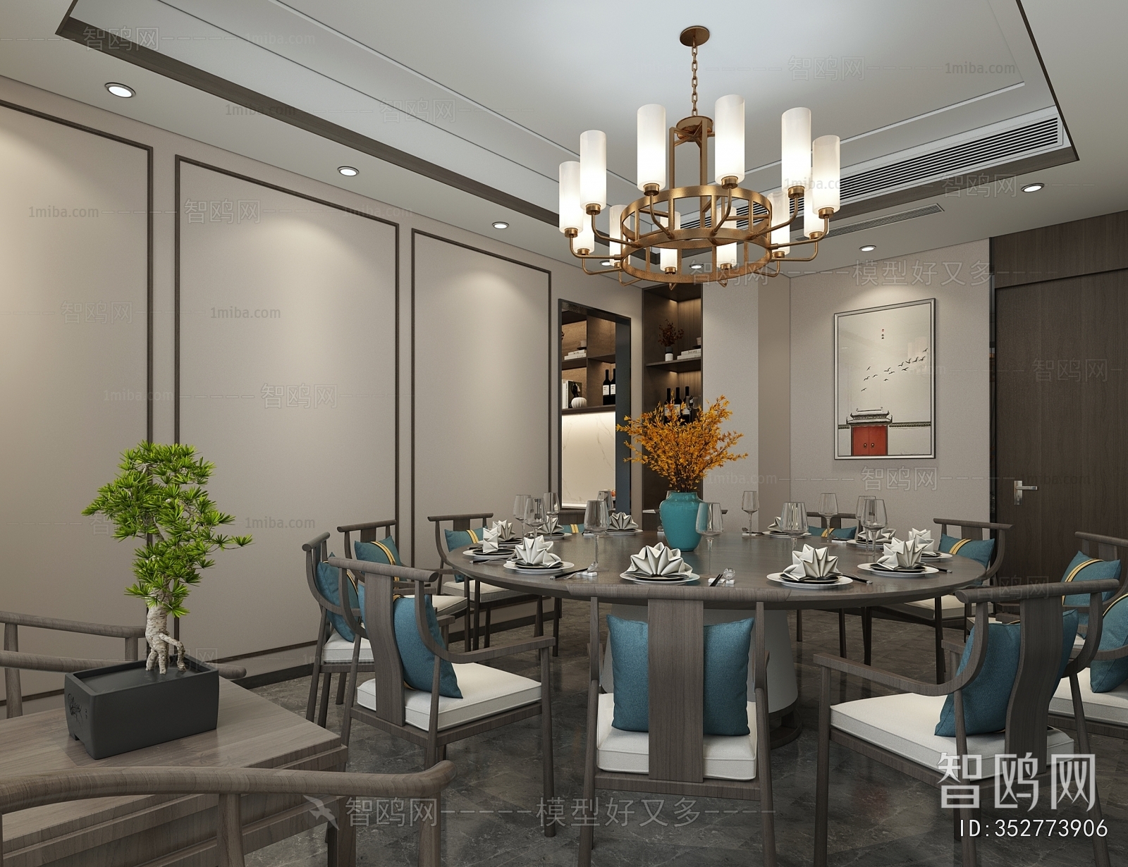 New Chinese Style Restaurant Box