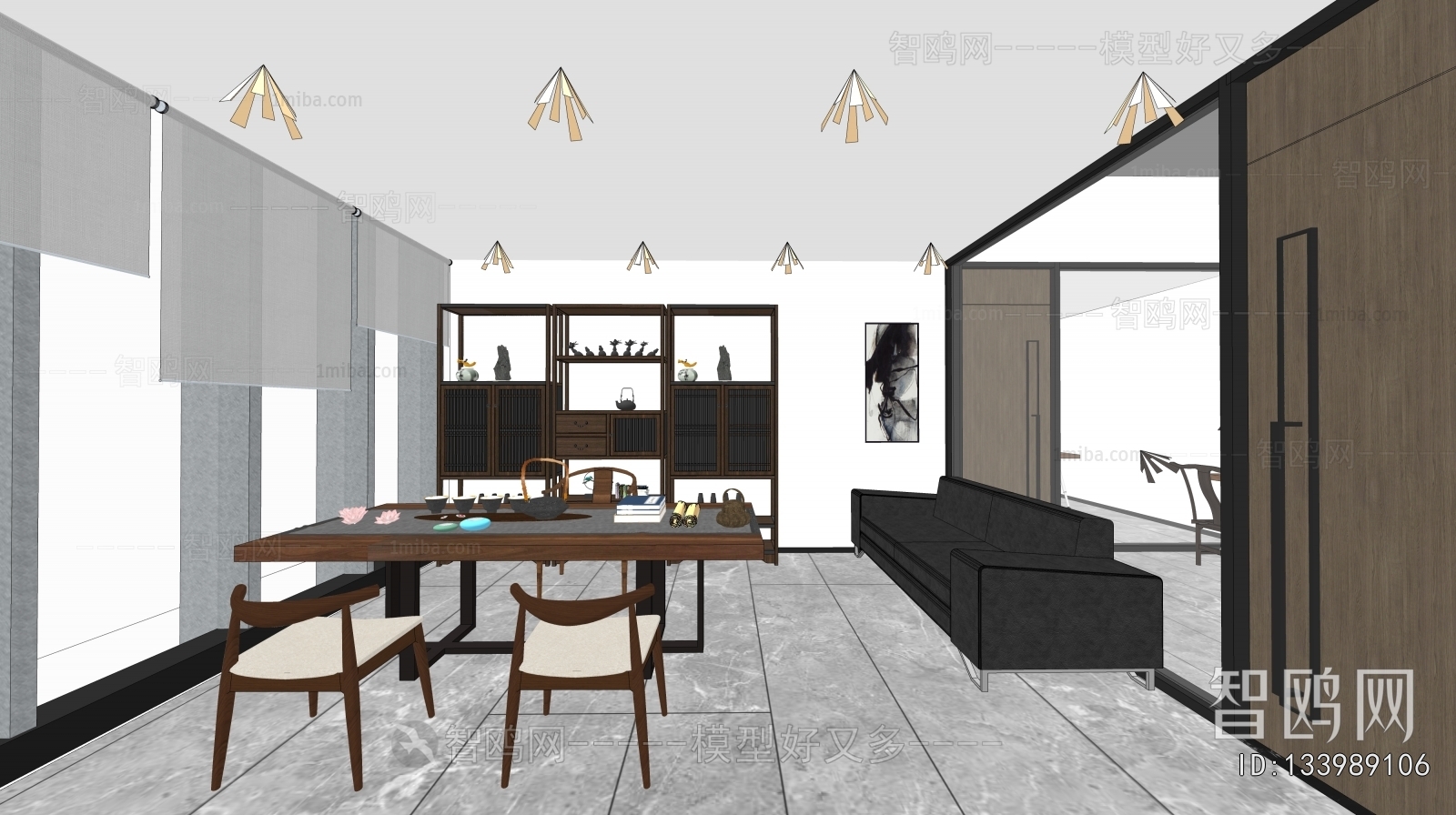 New Chinese Style Manager's Office