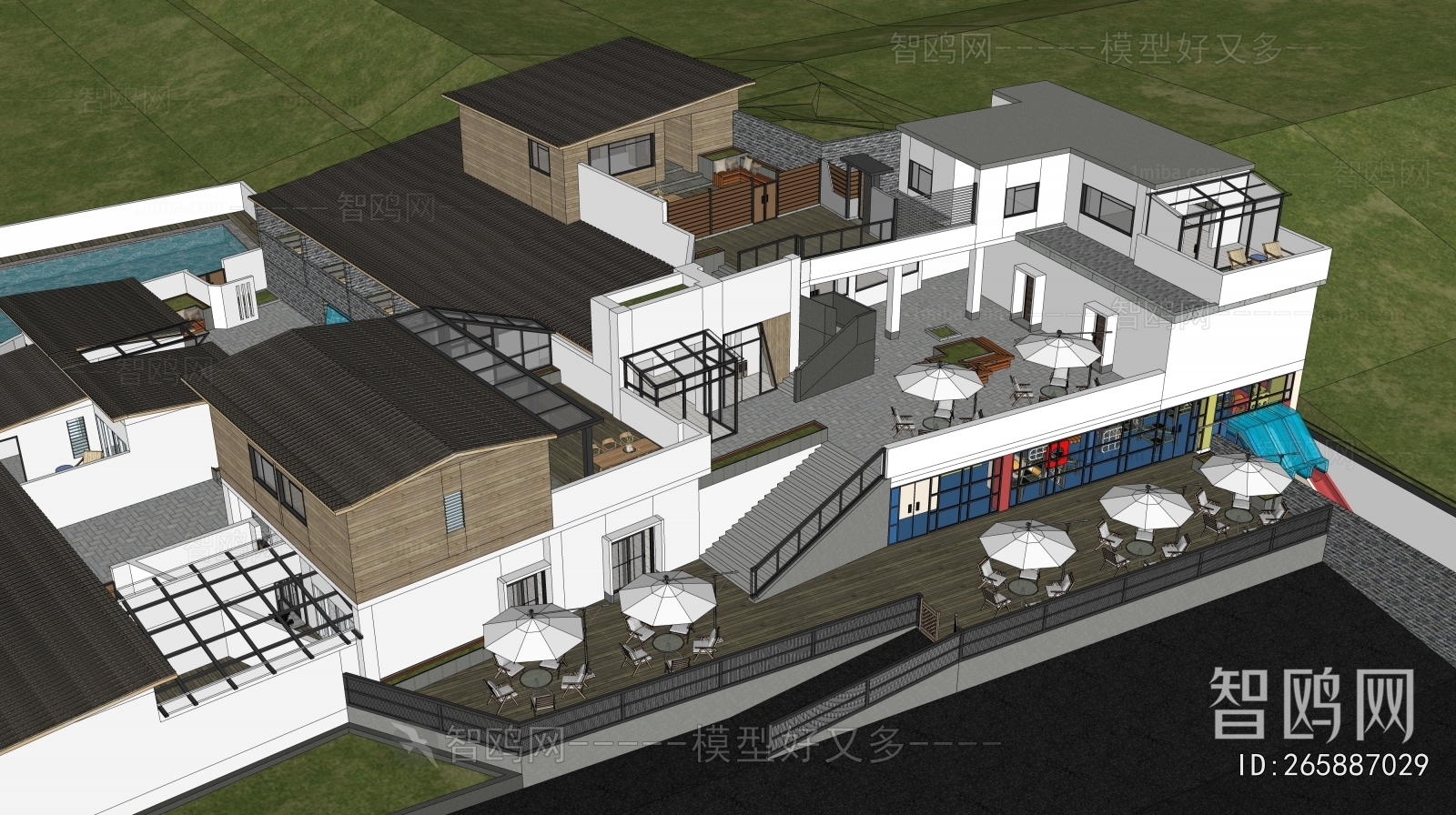 Modern Appearance Of Commercial Building