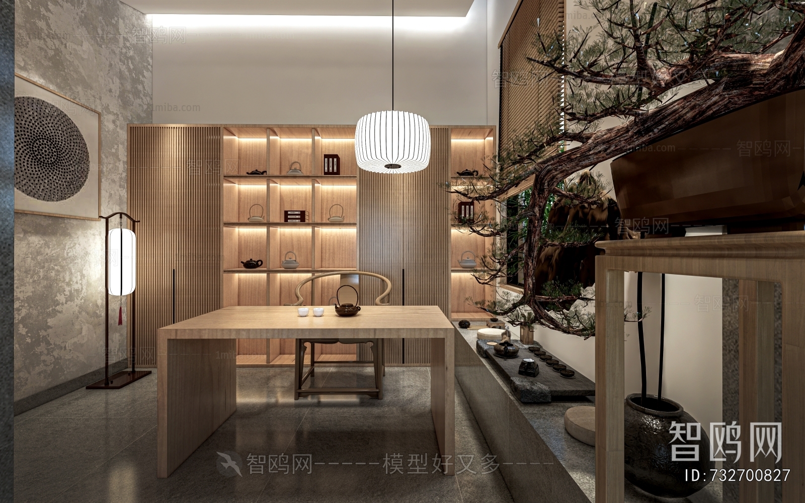 New Chinese Style Teahouse Tea House