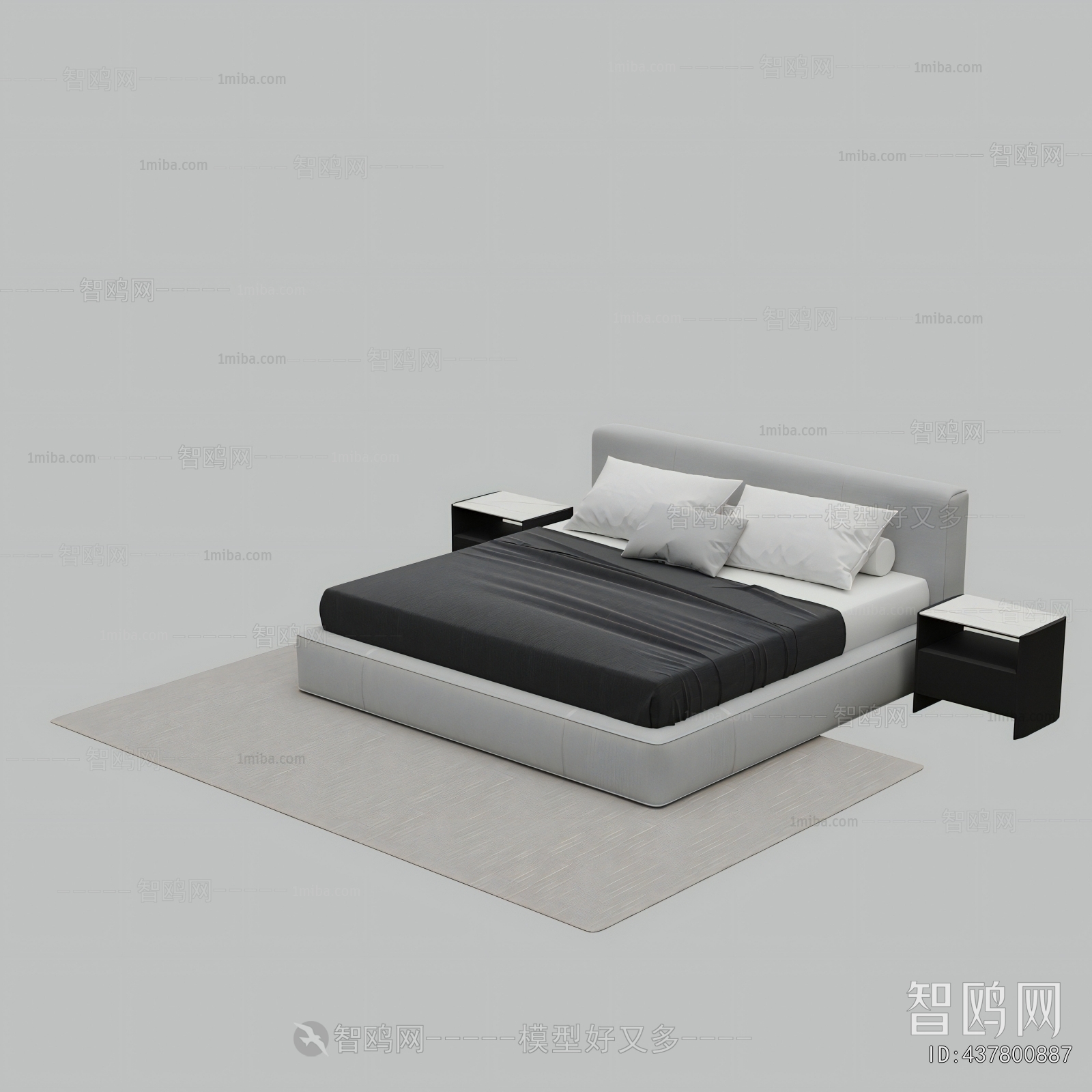 Modern Double Bed