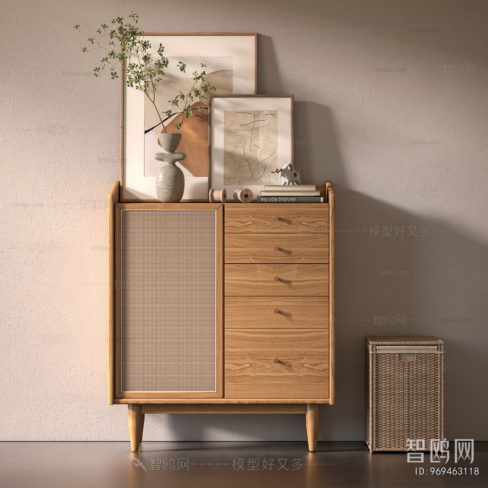 Modern Side Cabinet