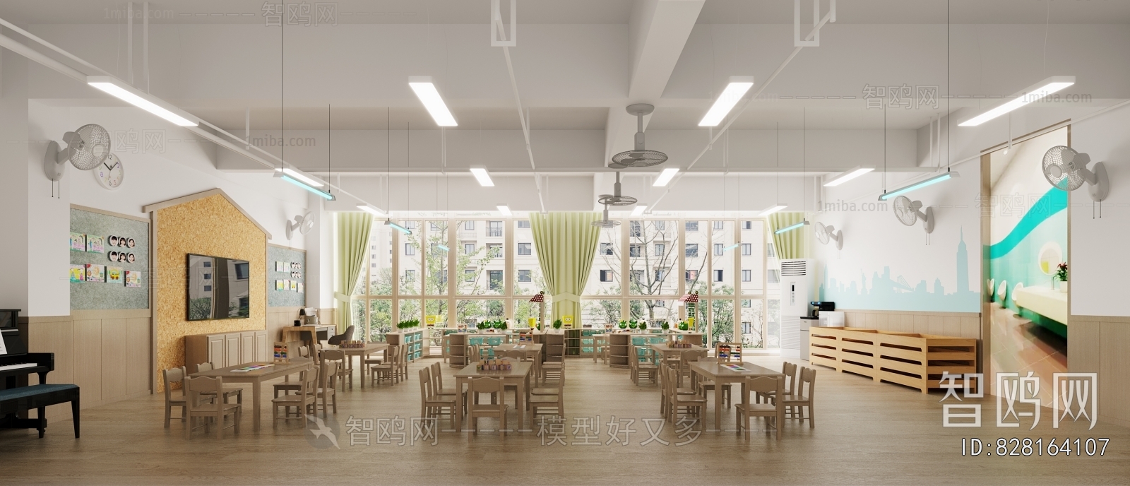 Modern Kindergarten Classrooms