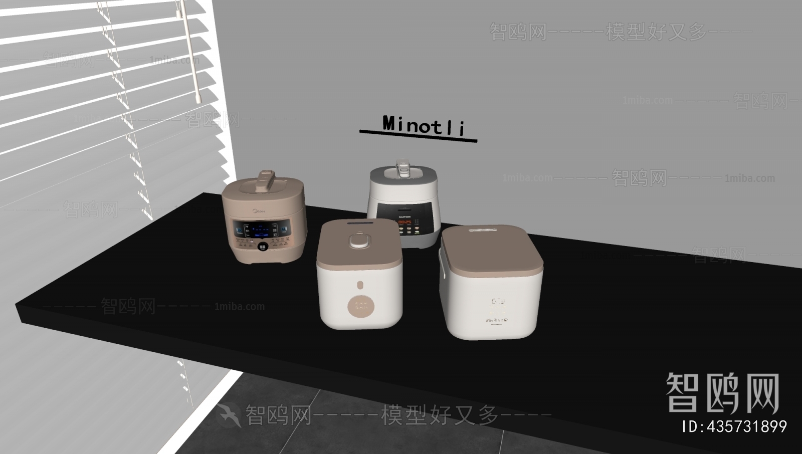 Modern Electric Kitchen Appliances