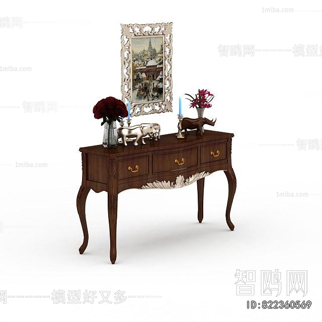 European Style Entrance Cabinet