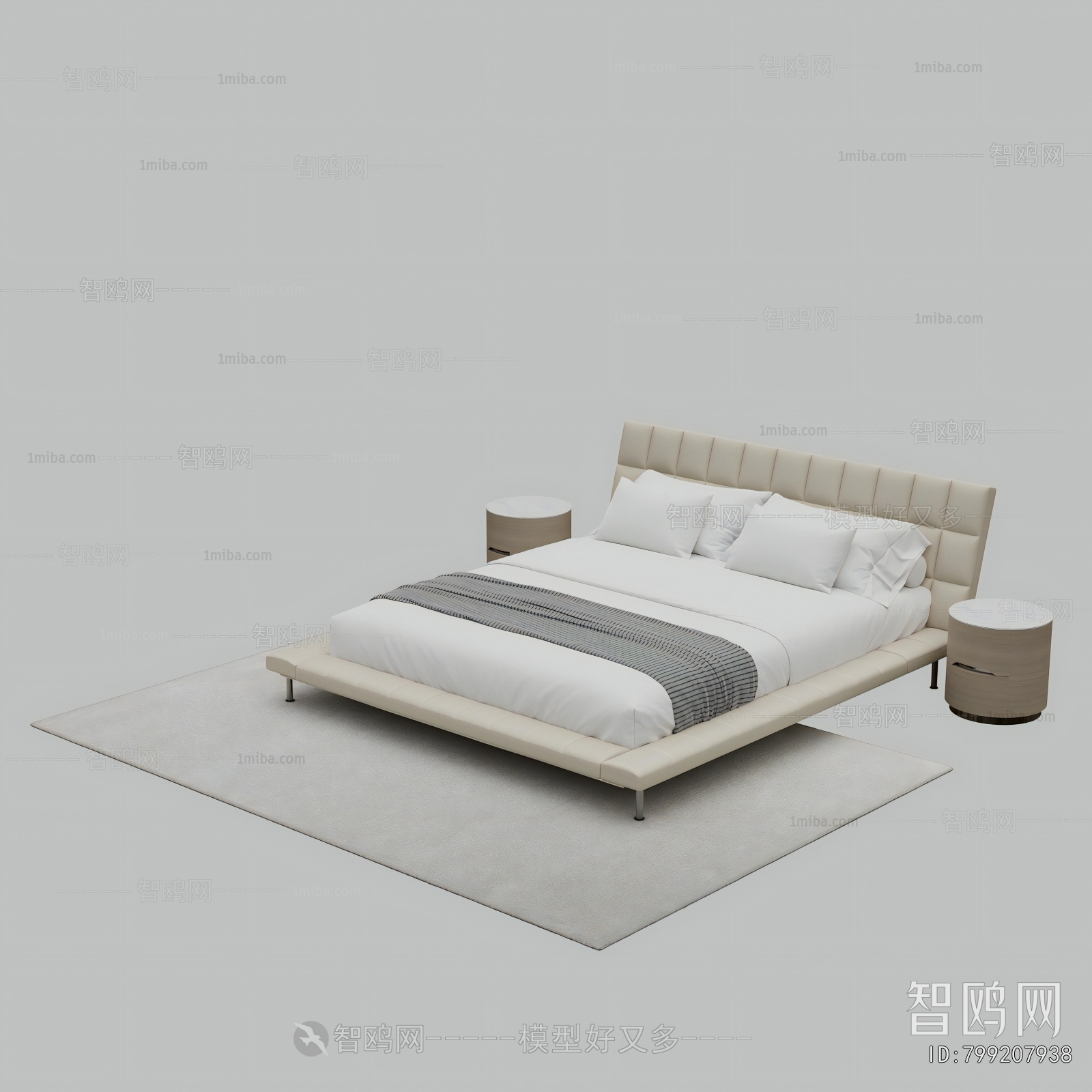 Modern Double Bed