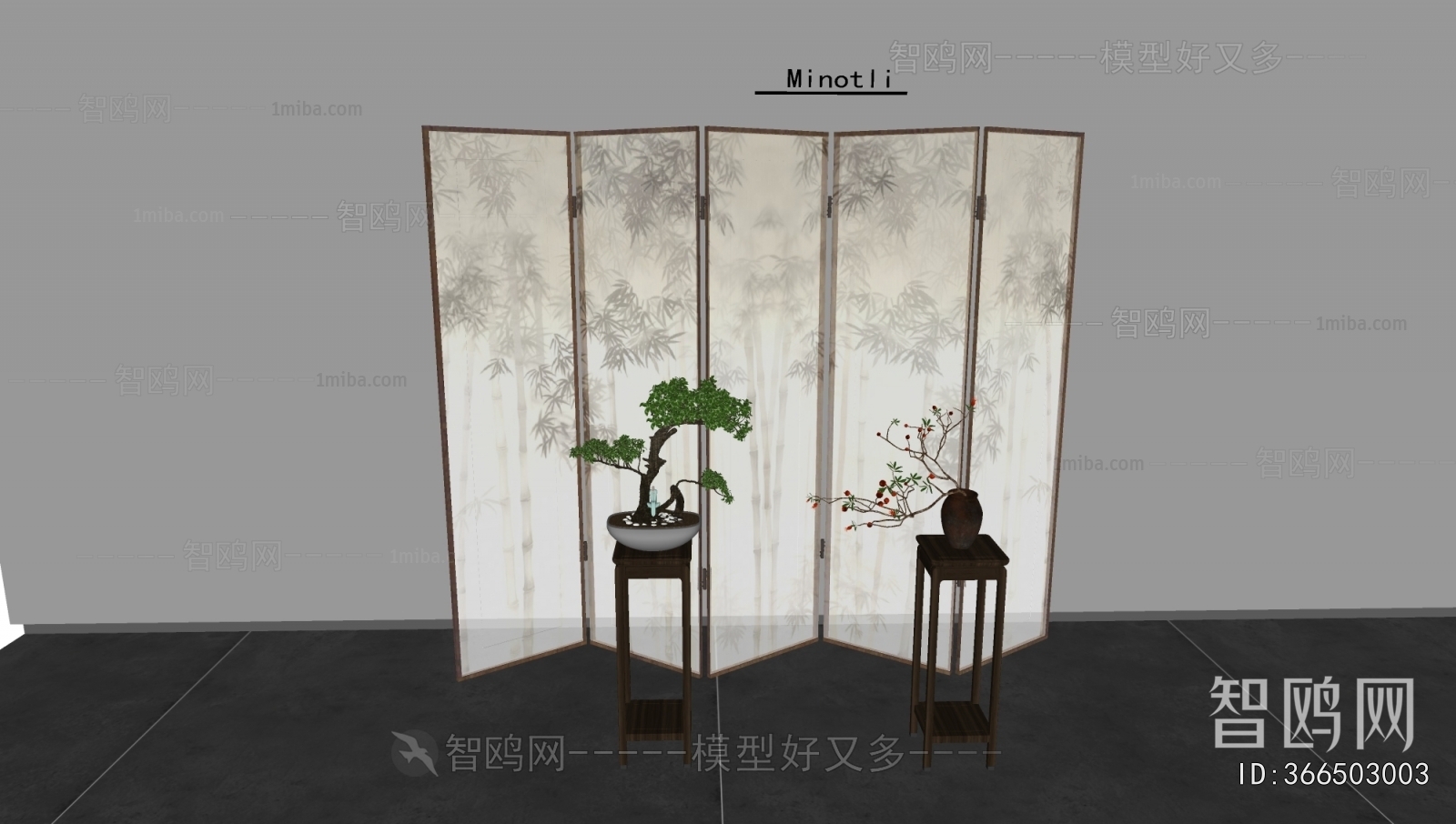 New Chinese Style Bonsai