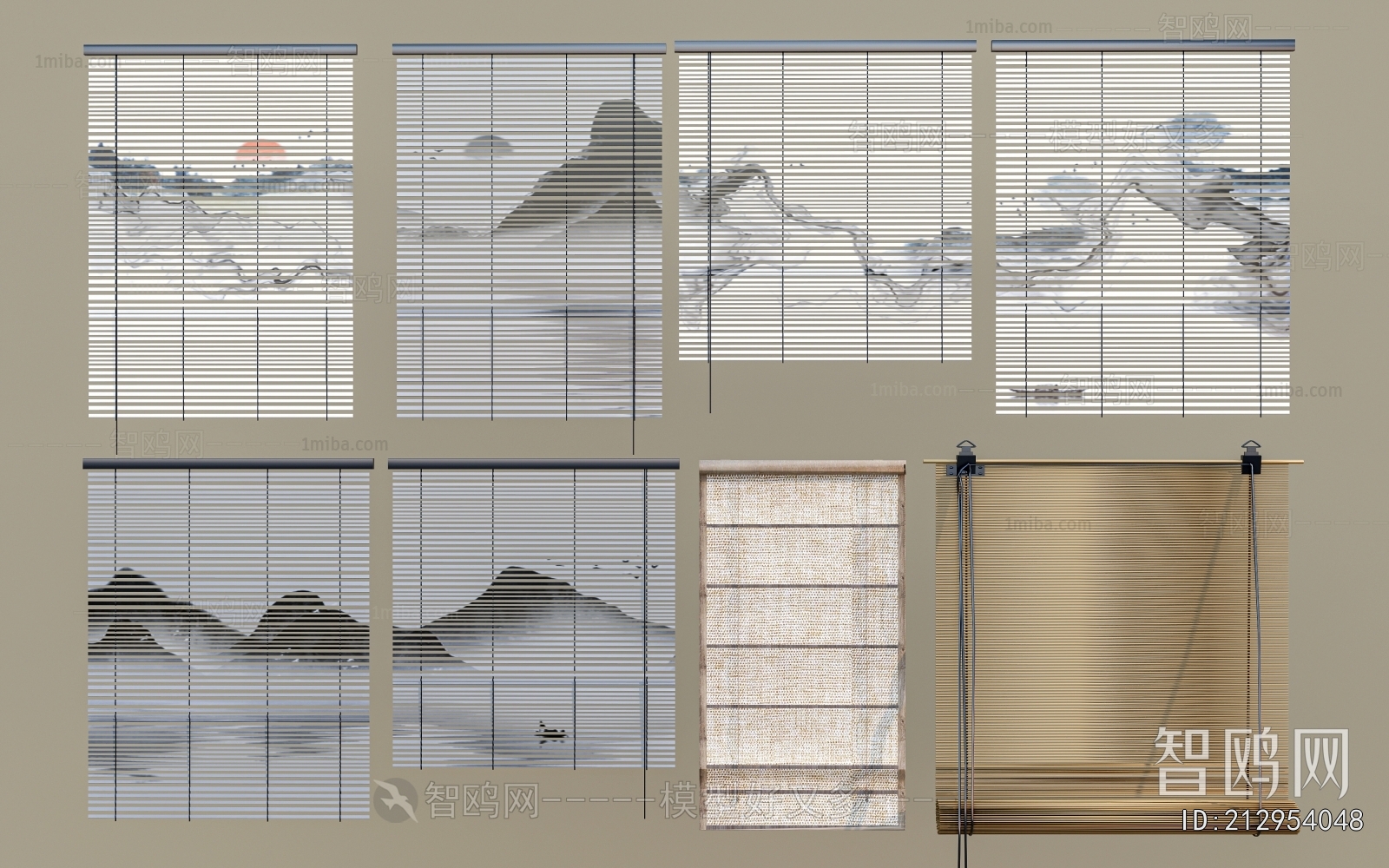 New Chinese Style Venetian Blinds