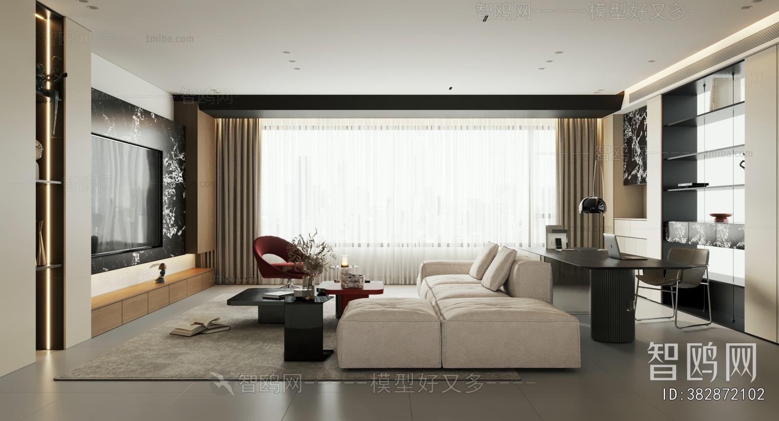 Modern A Living Room