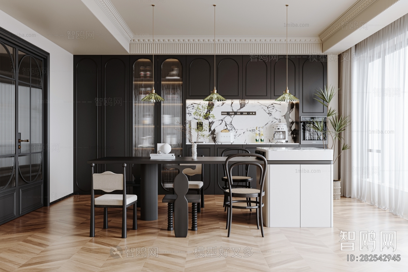 French Style Dining Room