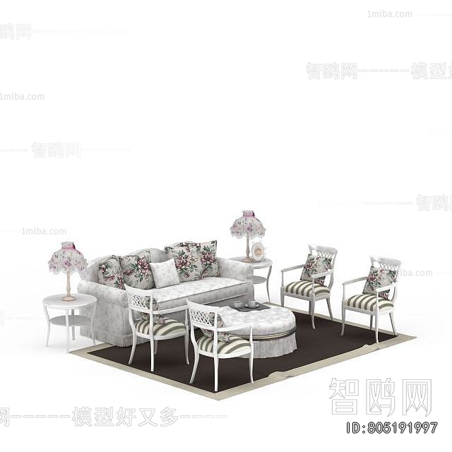 European Style Sofa Combination