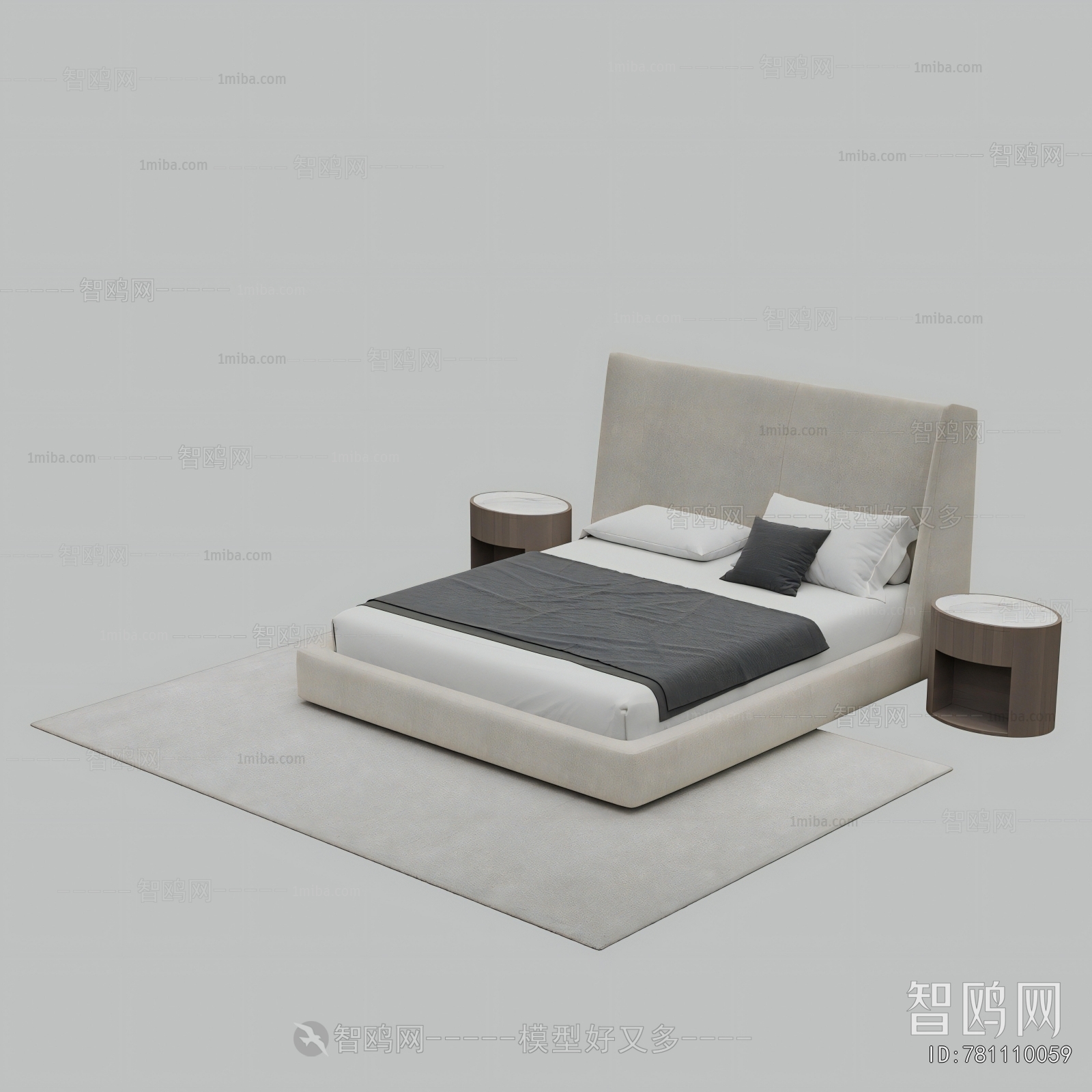 Modern Double Bed