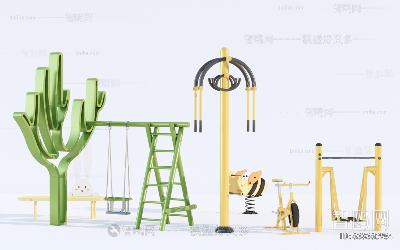 Modern Fitness Equipment