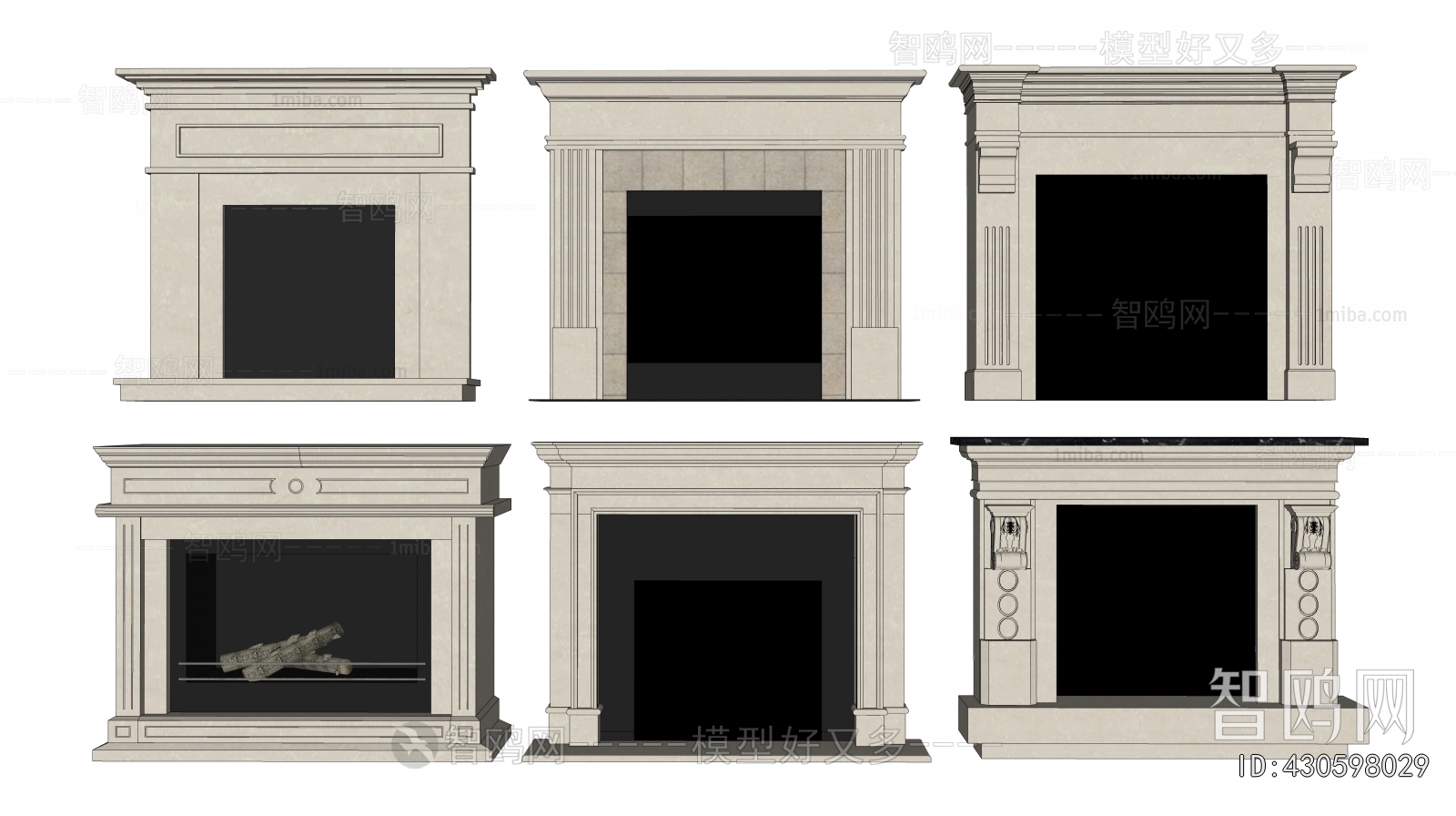 European Style Fireplace
