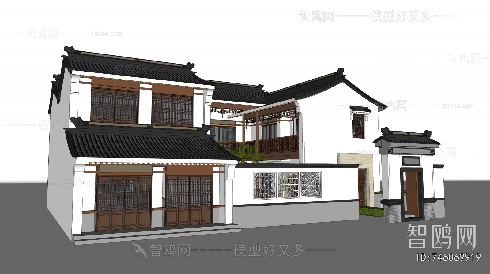 New Chinese Style Residential Building