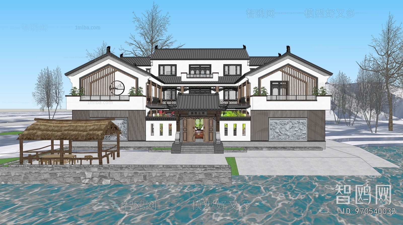 New Chinese Style Residential Building