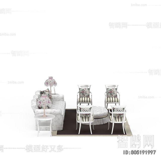 European Style Sofa Combination