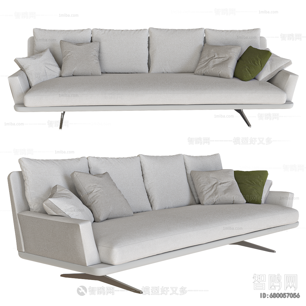Modern Multi Person Sofa
