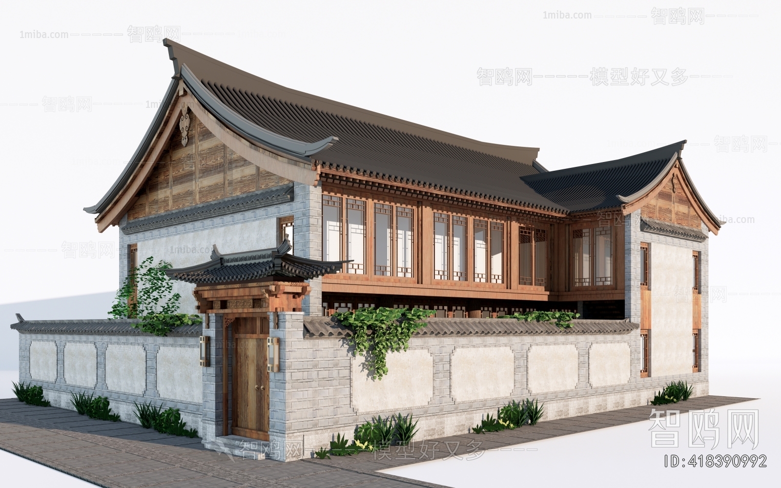 New Chinese Style Residential Building