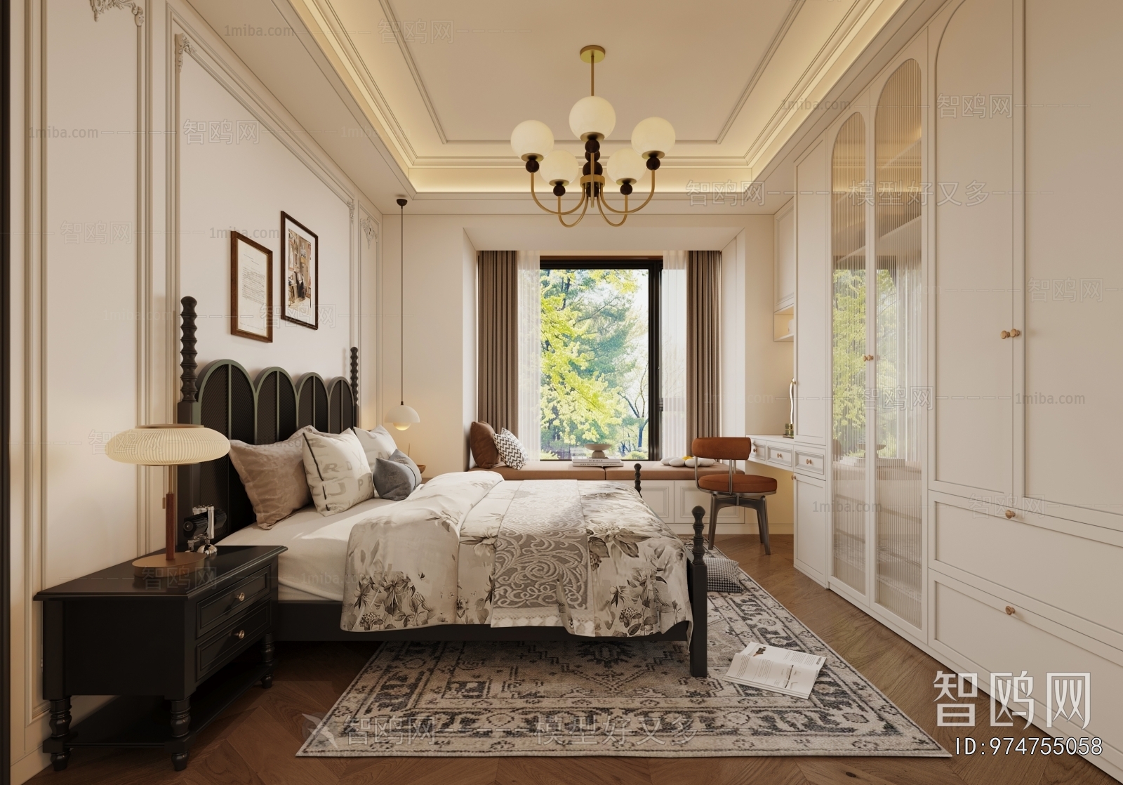 French Style Bedroom
