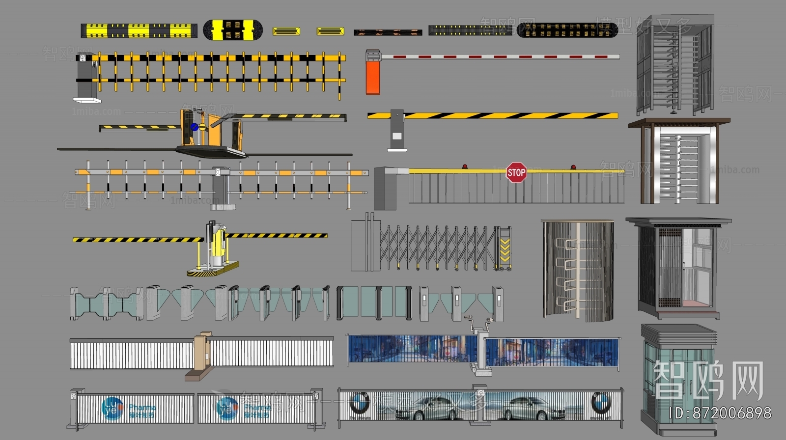 Modern Security Booth