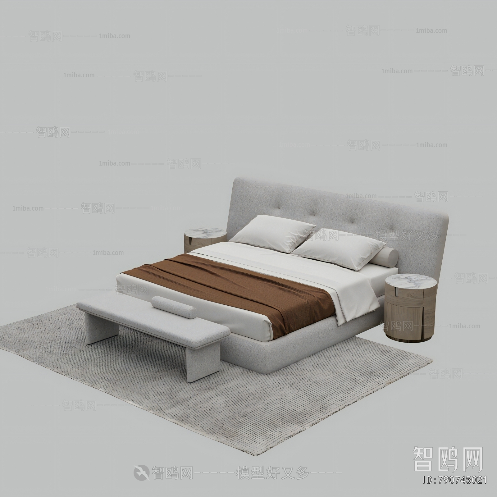 Modern Double Bed