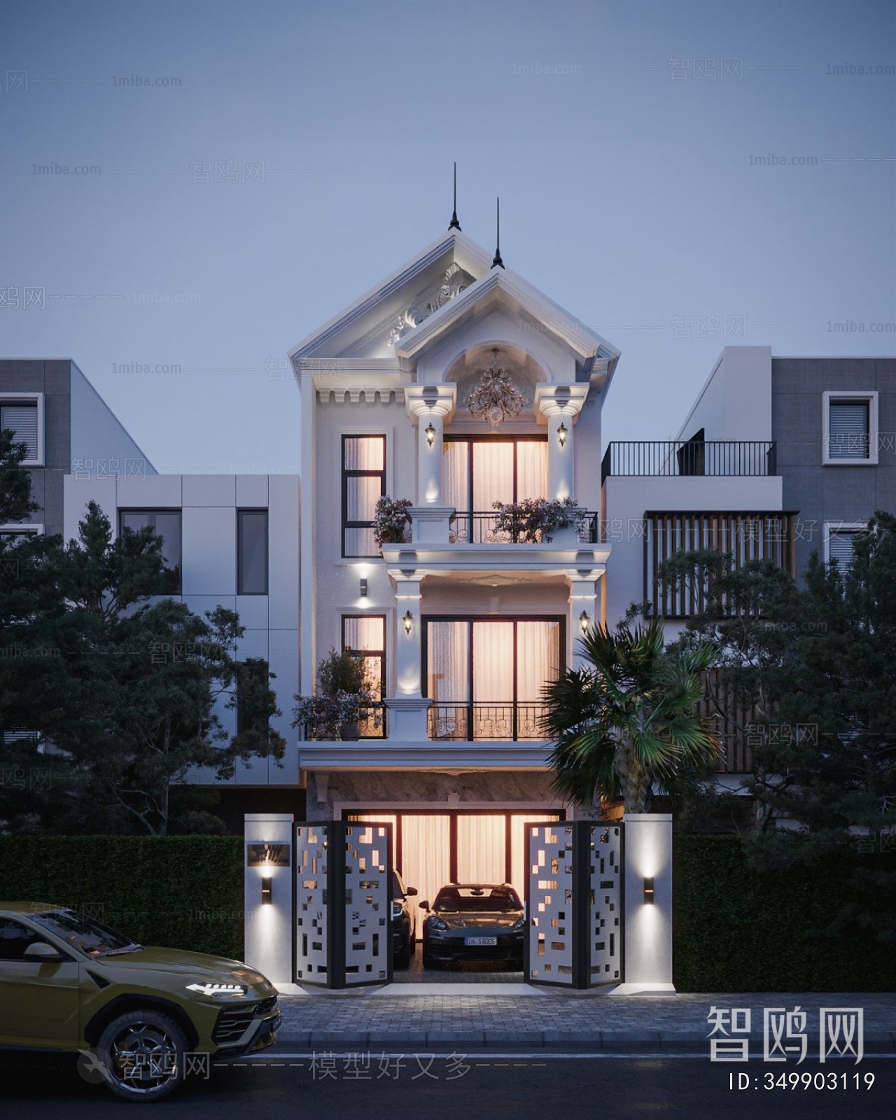 French Style Detached Villa