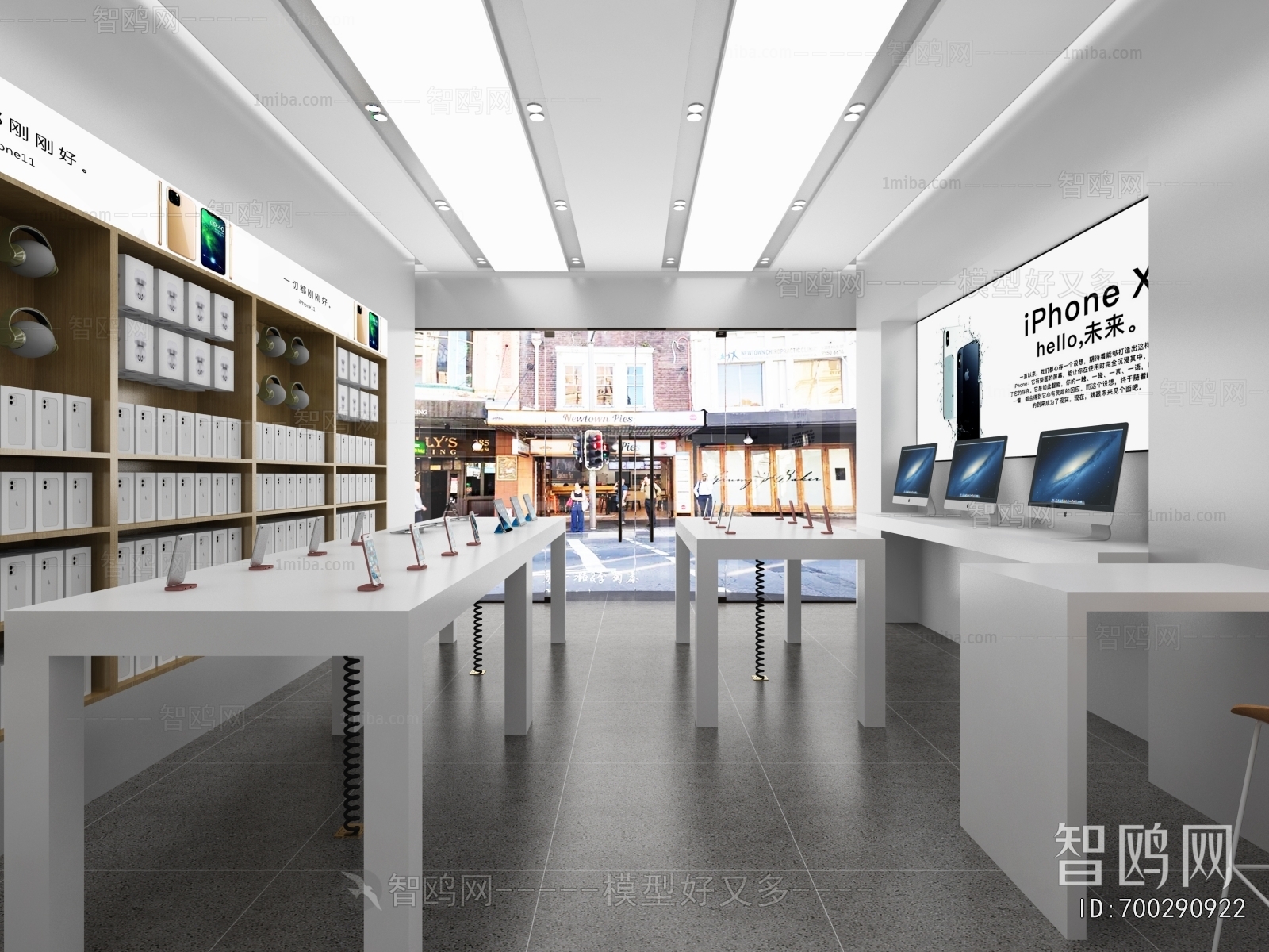 Modern Mobile Phone Store