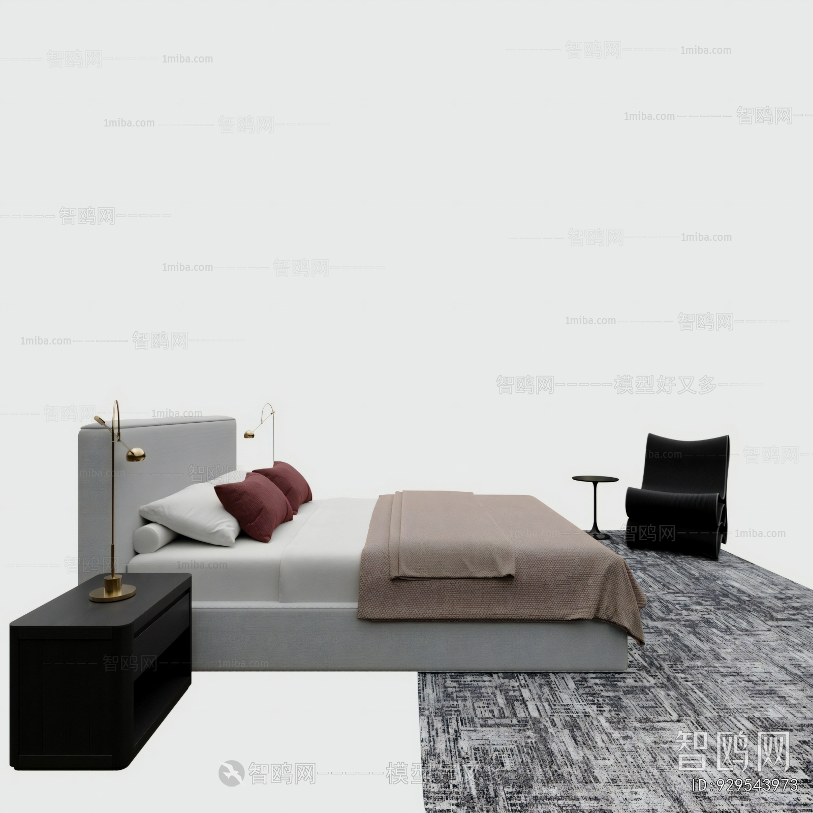 Modern Double Bed