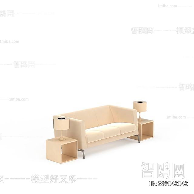 Modern Three-seat Sofa