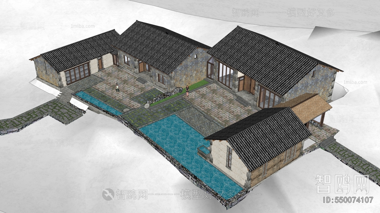 New Chinese Style Residential Building