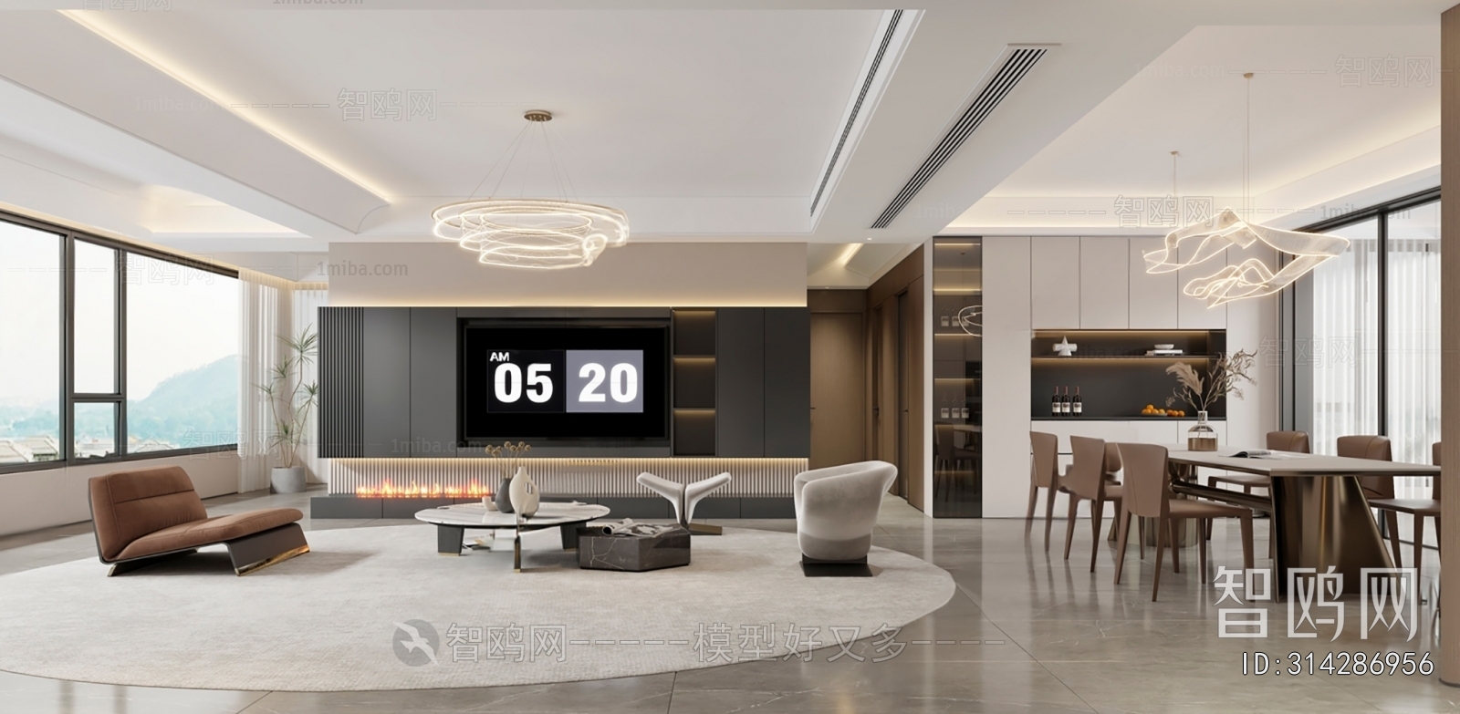 Modern A Living Room