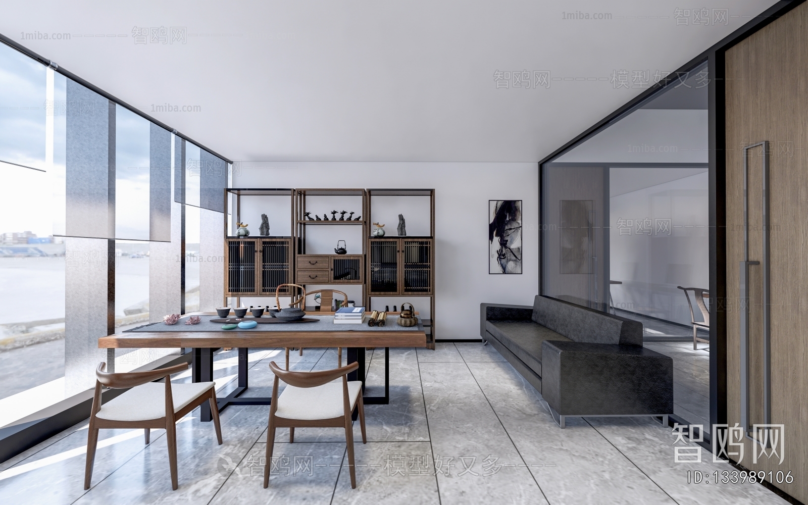 New Chinese Style Manager's Office