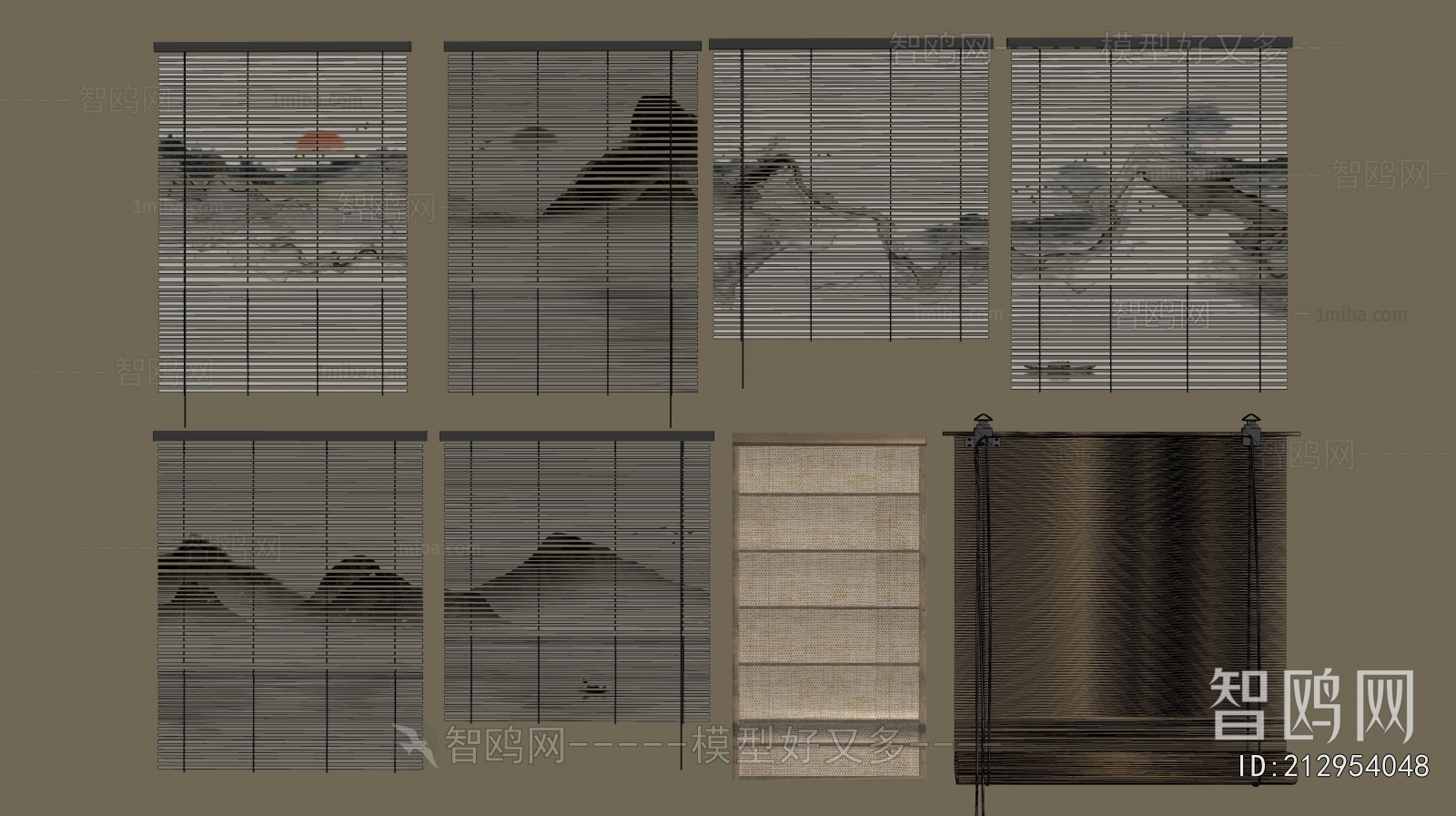 New Chinese Style Venetian Blinds