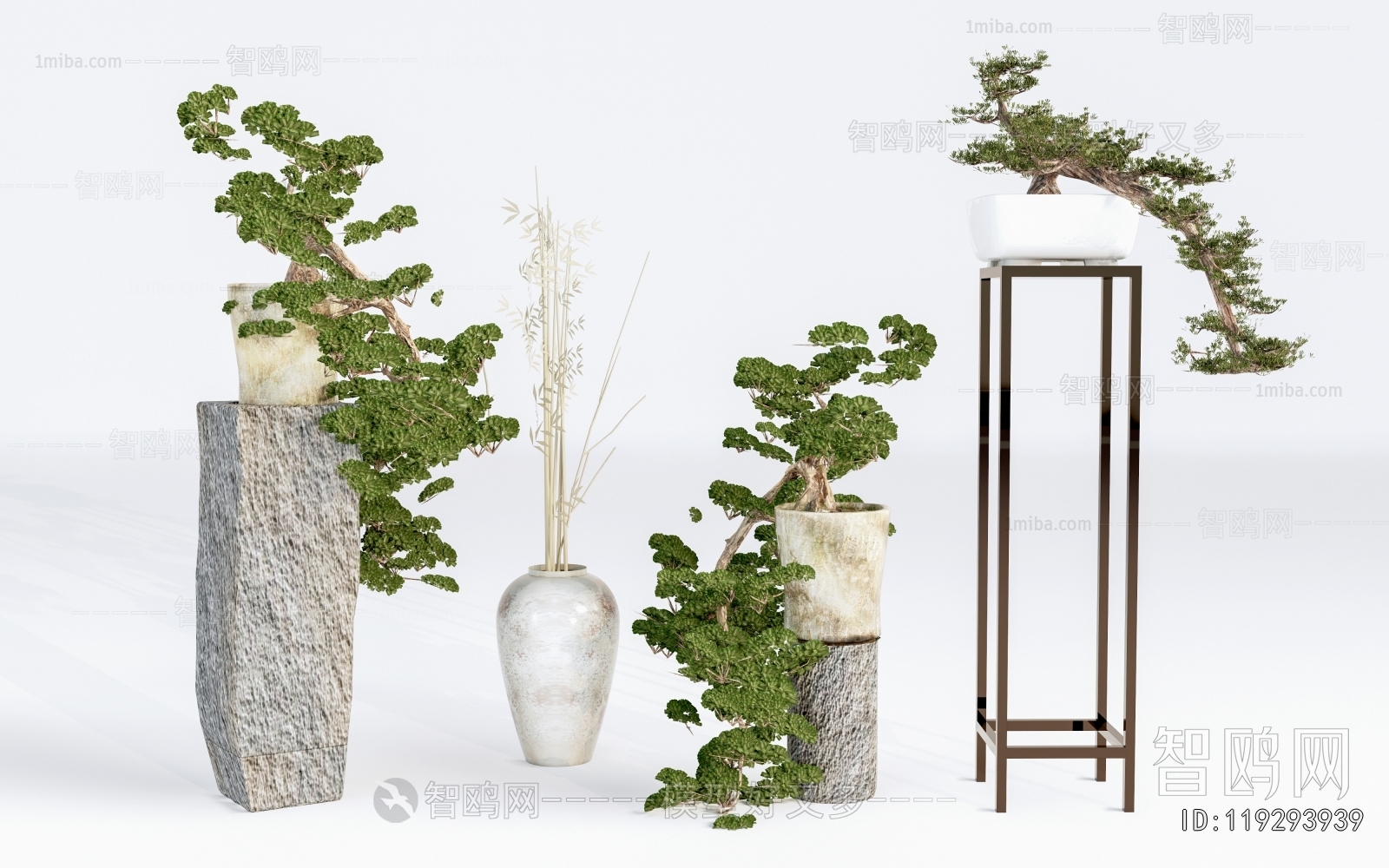 New Chinese Style Bonsai