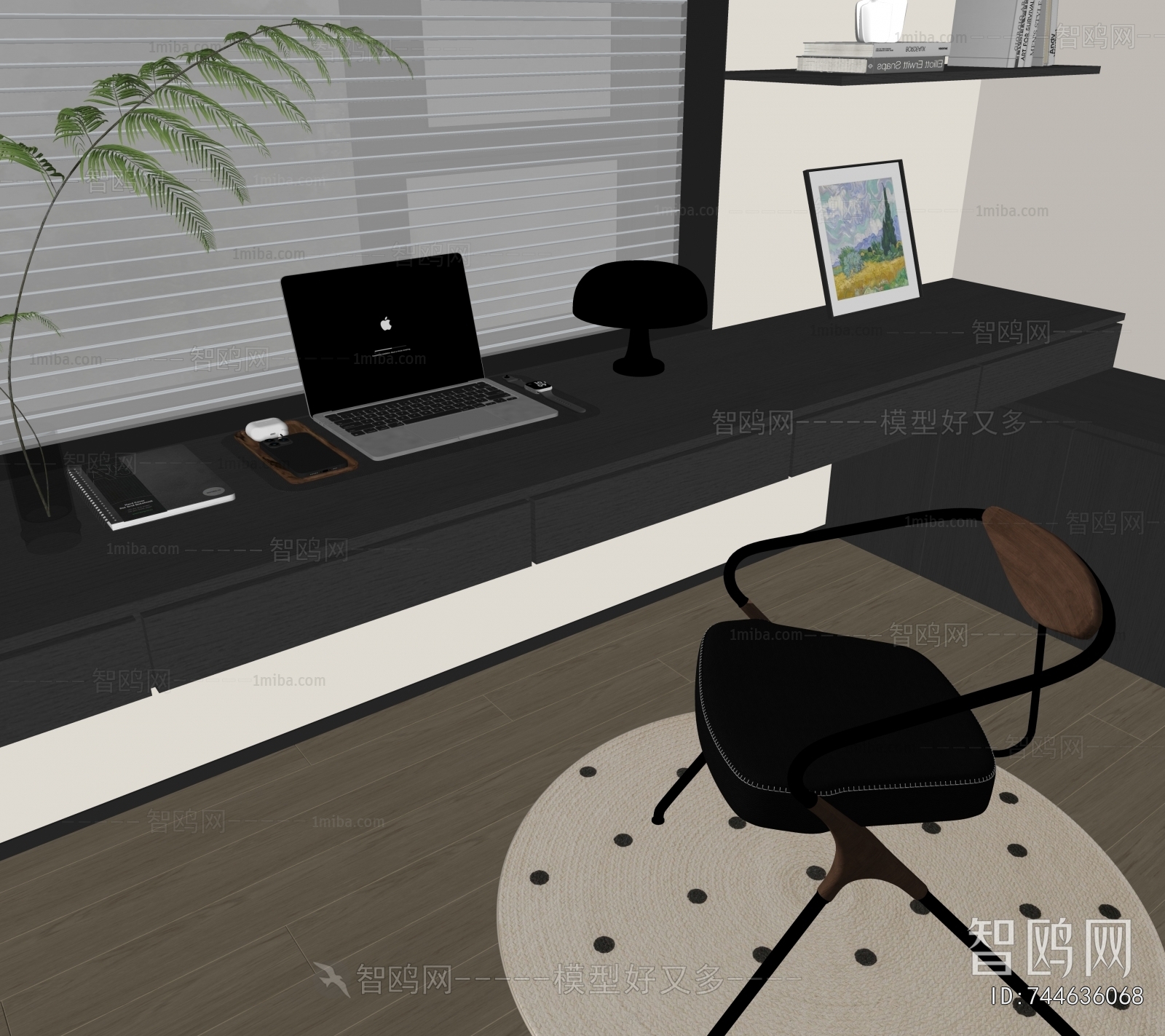 Modern Computer Desk And Chair