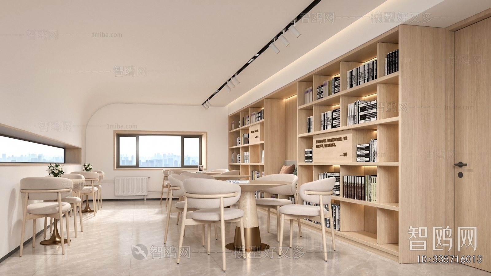 Modern Bookstore Book Bar