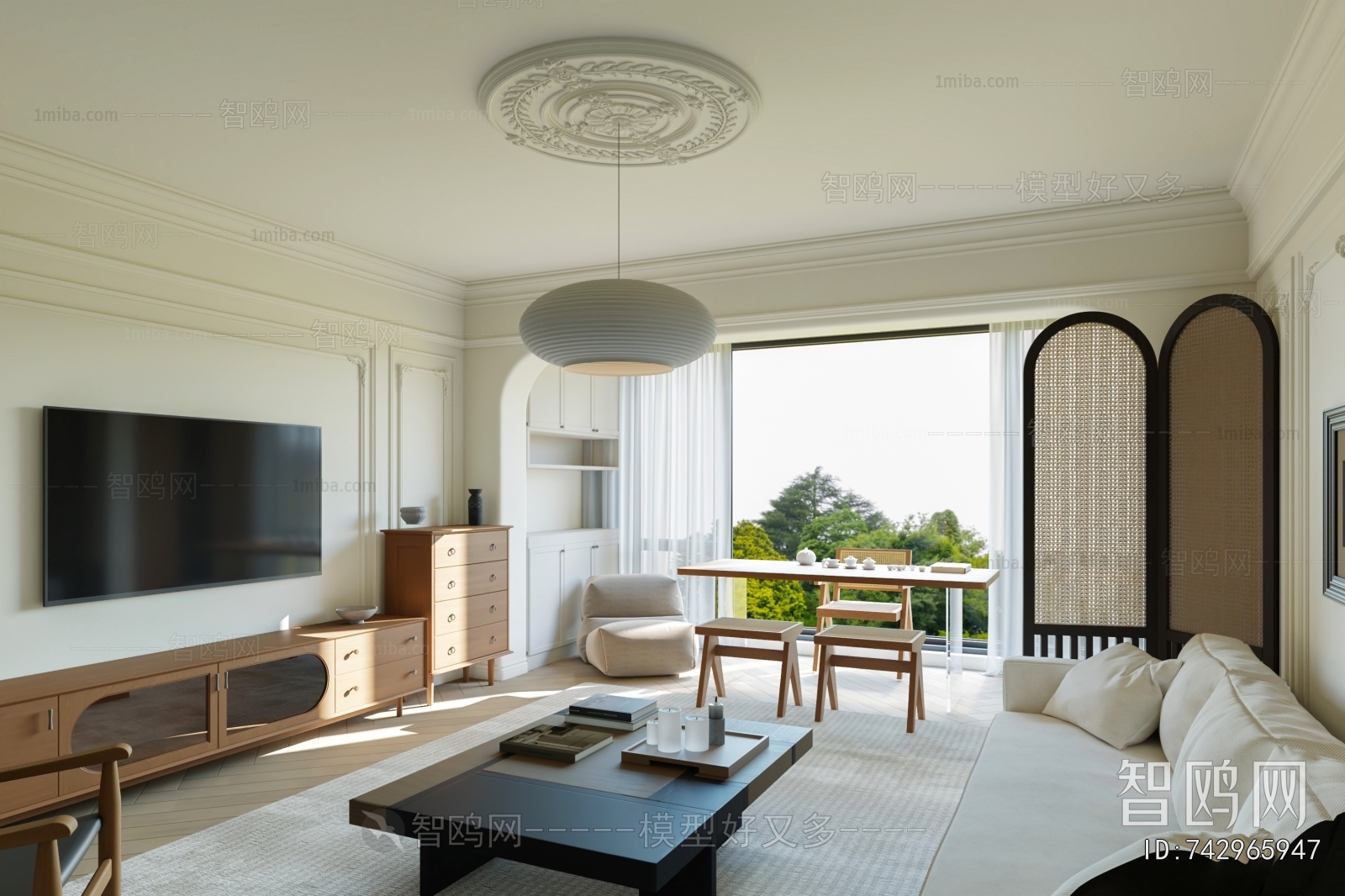 French Style A Living Room