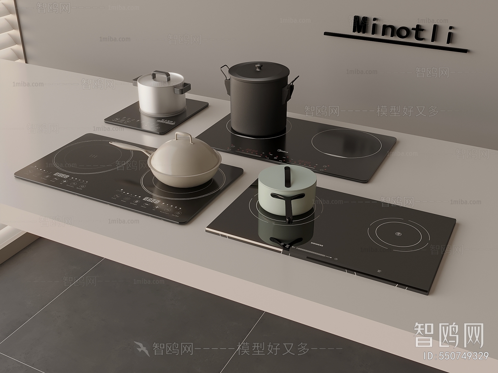 Modern Electric Kitchen Appliances