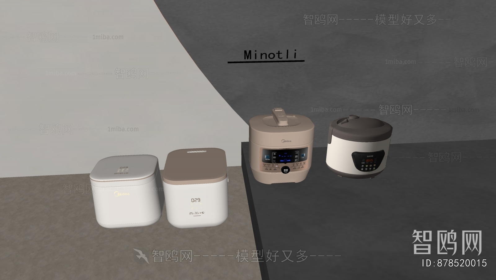 Modern Electric Kitchen Appliances