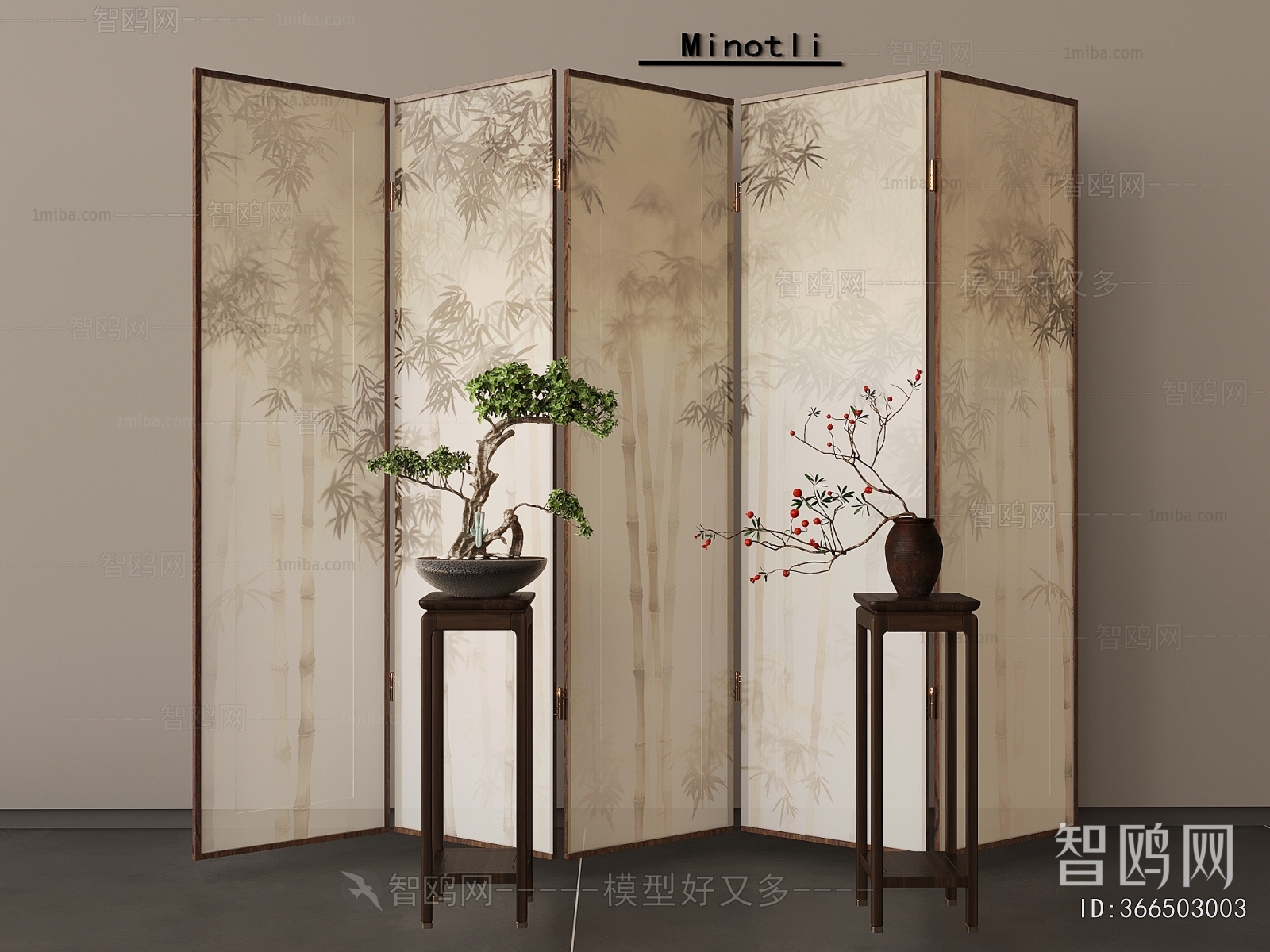 New Chinese Style Bonsai