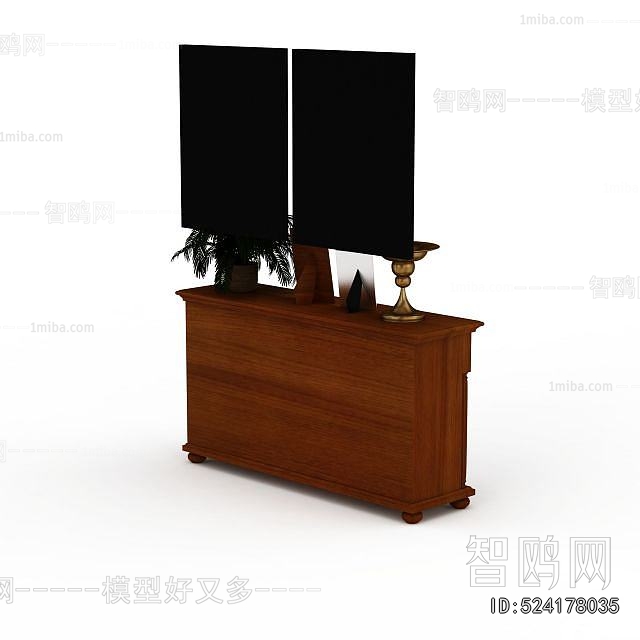 European Style Side Cabinet